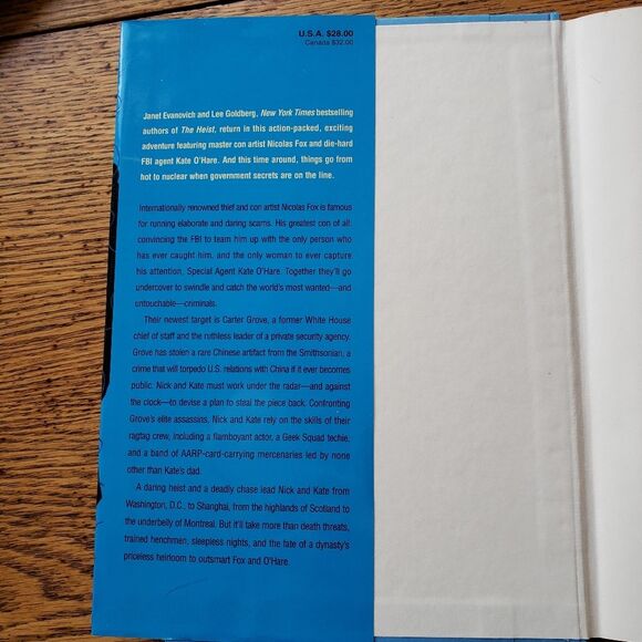 “The Chase” by Janet Evanovich & Lee Goldberg – Used Hardcover - Picture 3 of 6